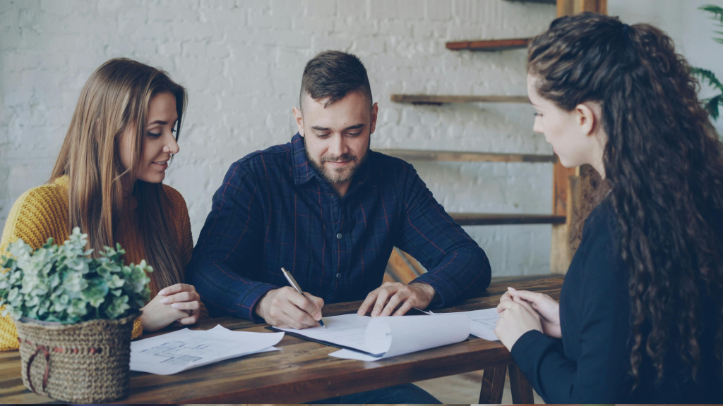 Couple reviewing a Will and Trust with a Florida Estate Planning attorney
