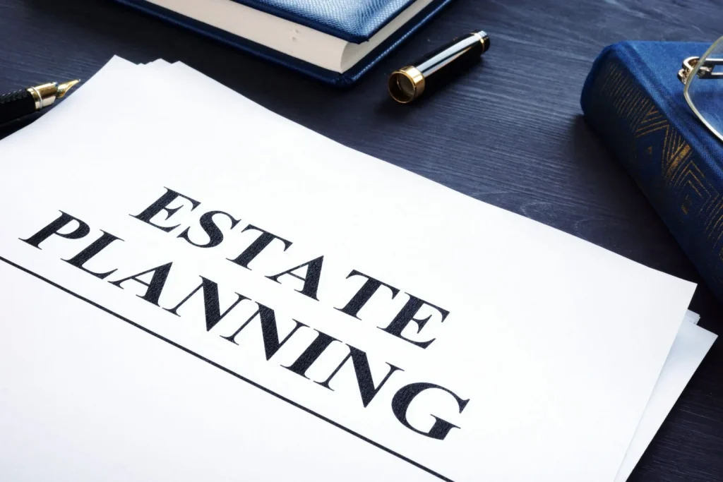 Estate Planning documents on a desk representing ways to avoid Probate in Florida